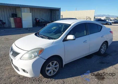 2012 Nissan Versa 1.6 Sl из США, поврежденный, VIN 3N1CN7AP5CL875734